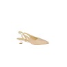 Scarpa Isabelle Paris Slingback Nudo/Bianco